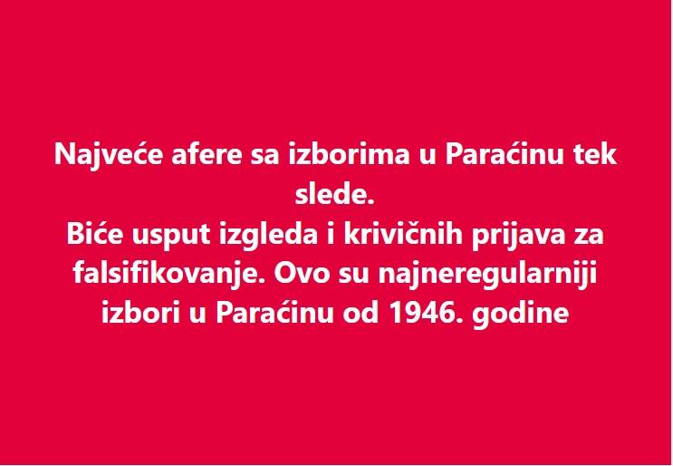 SNS KRIMINALCI FALSIFIKOVALI POTPISE ZA LAŽNU OPOZICIJU