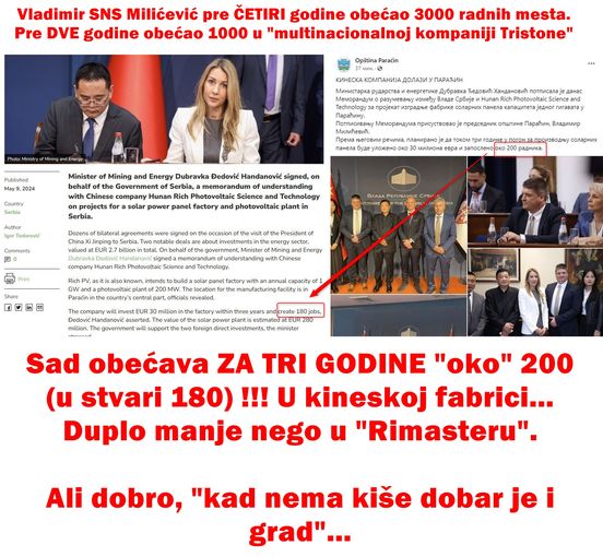 KAKO JE KOBASIČKO LAGAO O 3000 RADNIH MESTA